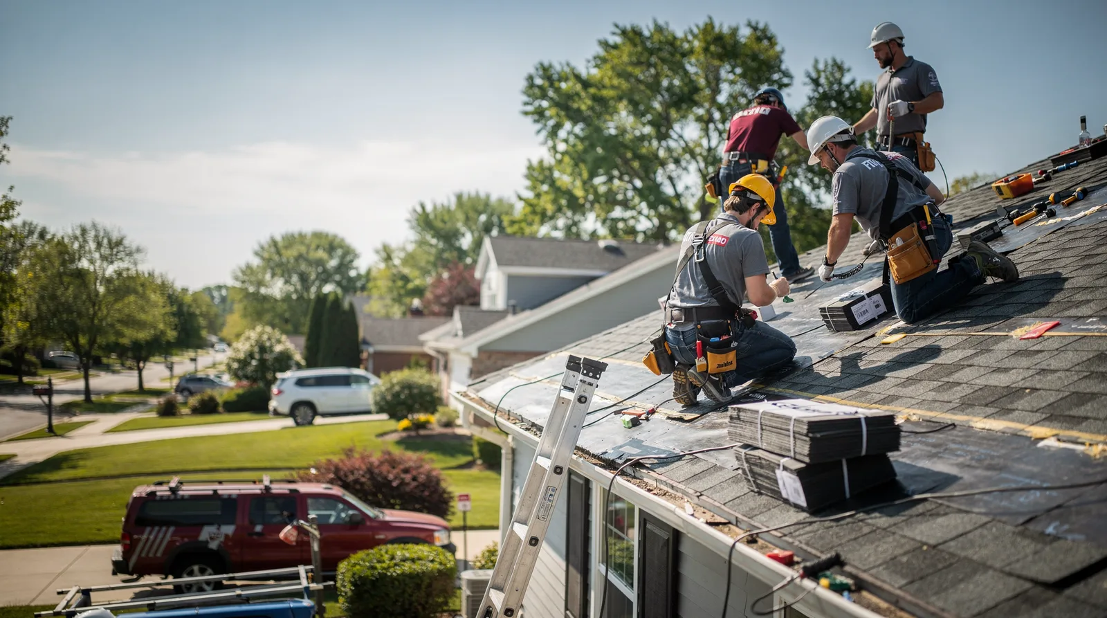 Roof Repair in Morton, IL around you